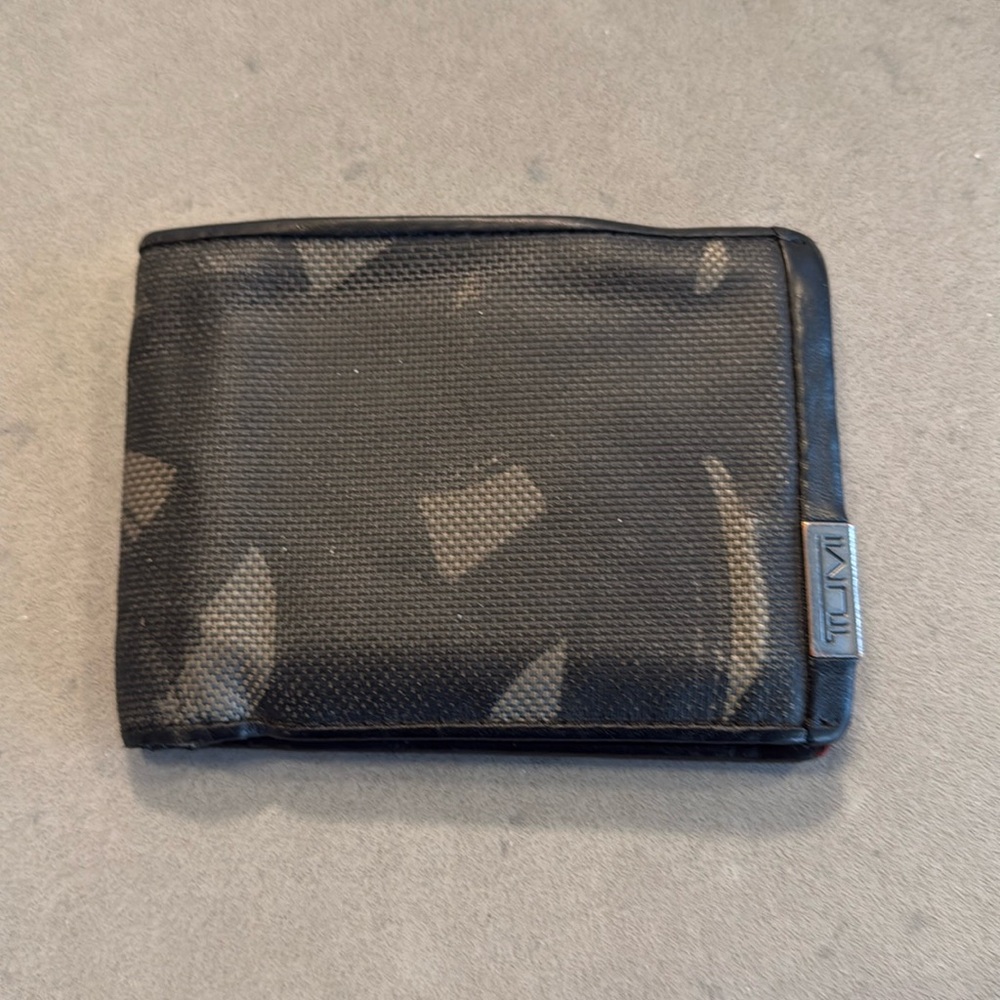 Tumi Camo Wallet